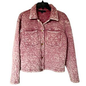 Jane & Delancey Pink Quilted Jacket Women’s Medium